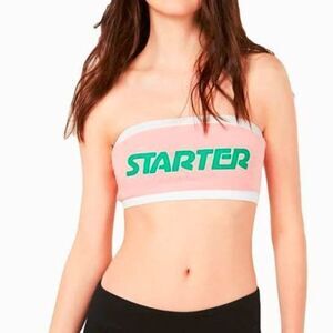 Starter Black label Juniors Logo Strapless Bandeu Top